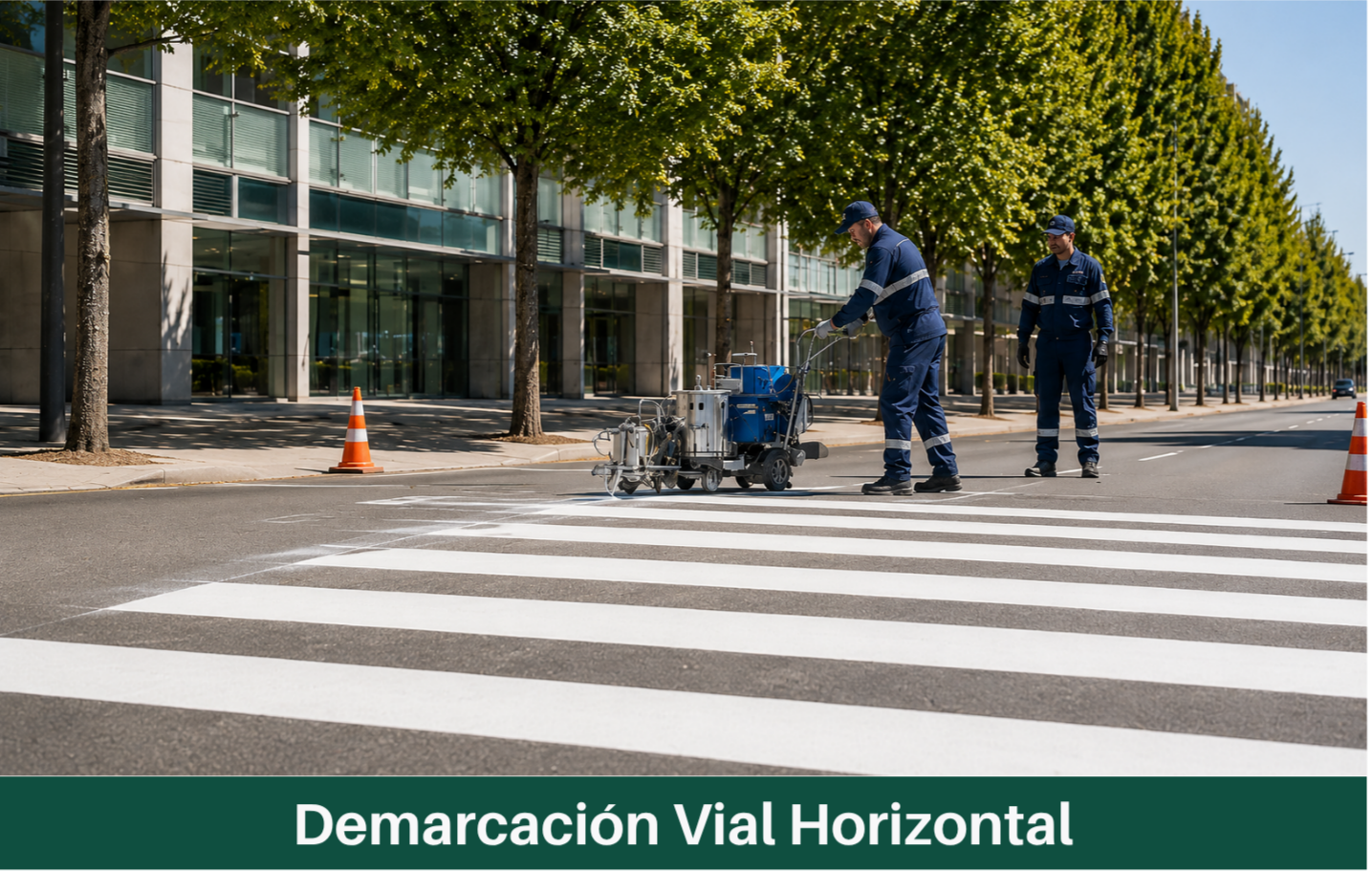 Demarcacion vial horizontal
