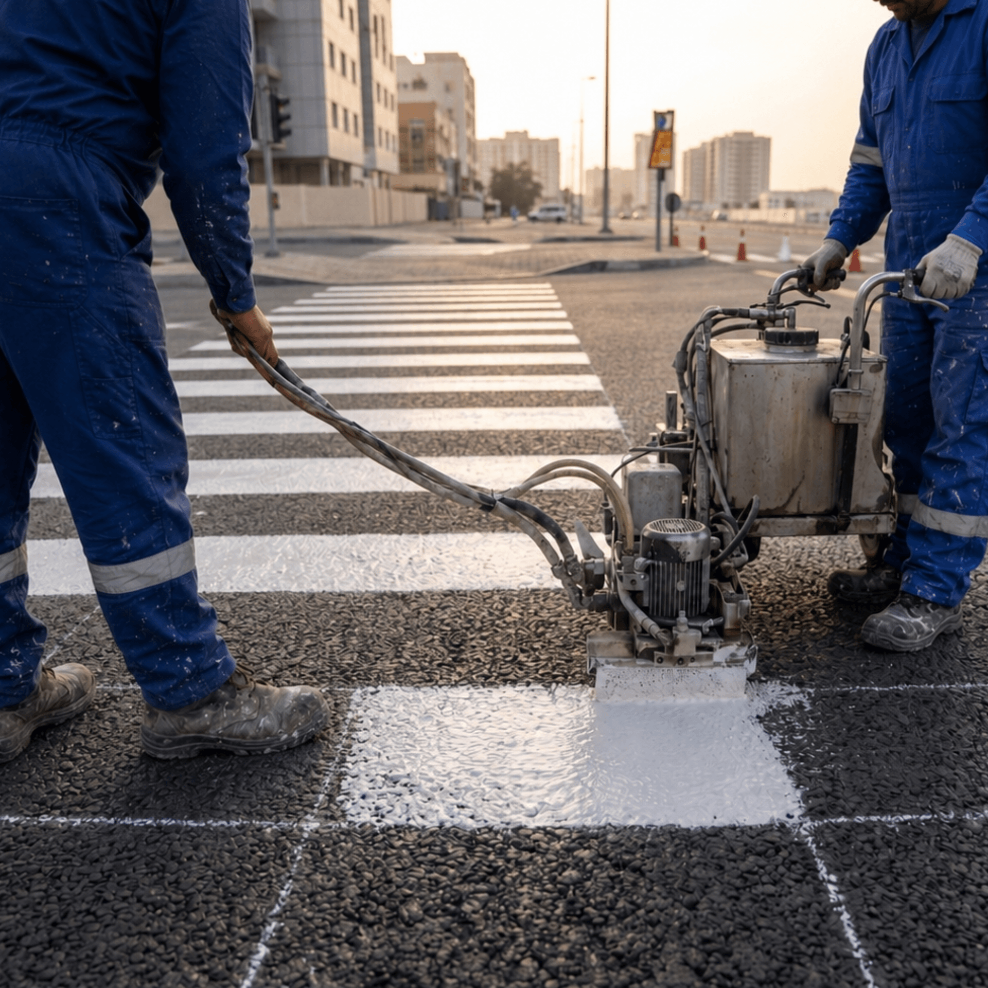 Operaciones de demarcacion vial