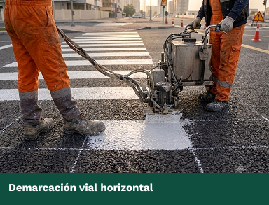 Demarcacion vial horizontal